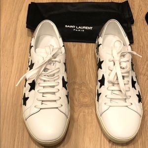 Saint Laurent star sneakers!